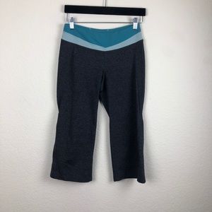 Lucy lucypowermax Gray blue Crop Pants Small